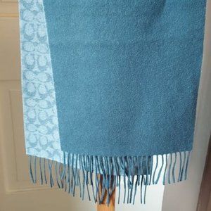 Coach cashmere scarf